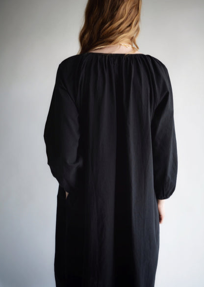 Oversized dress in Black color