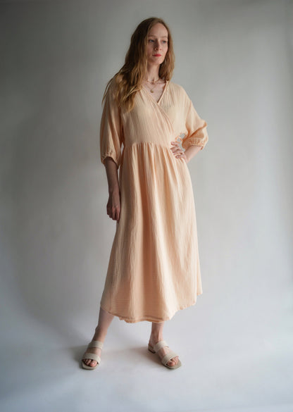 Dress in Soft Coral