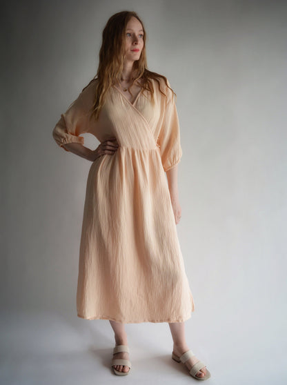 Dress in Soft Coral