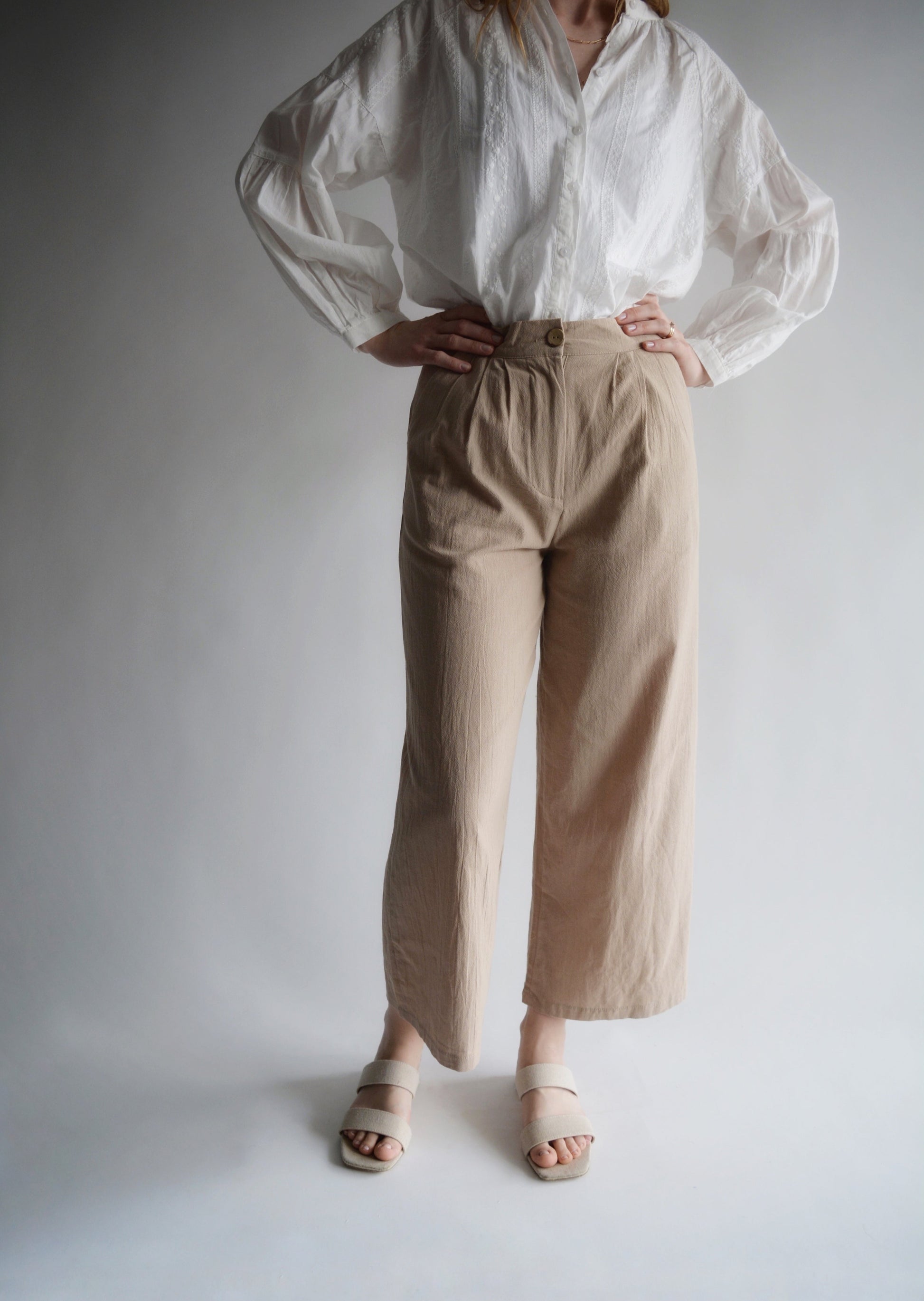 Pants in Iced Latte color