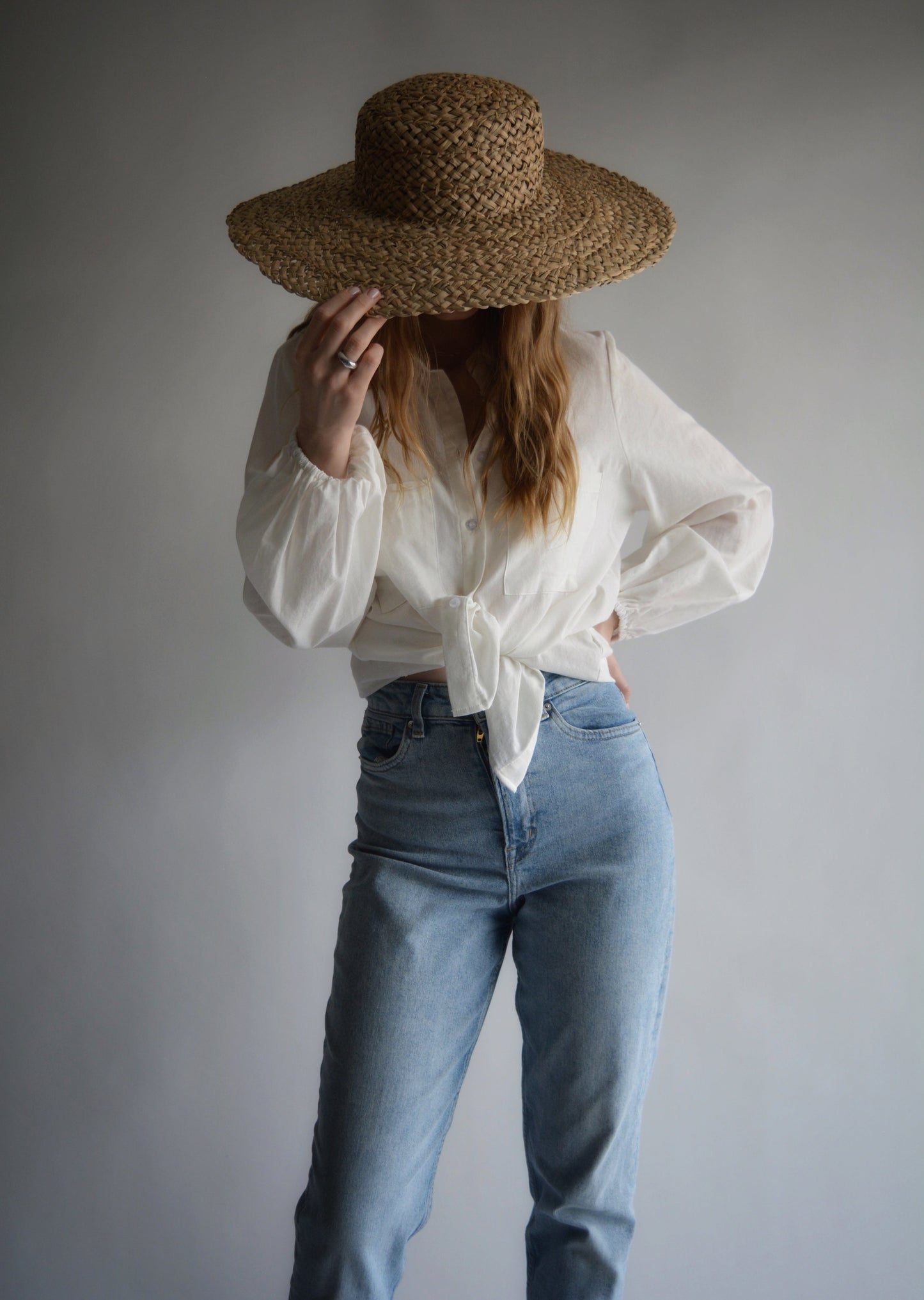 Cotton Blouse in White color
