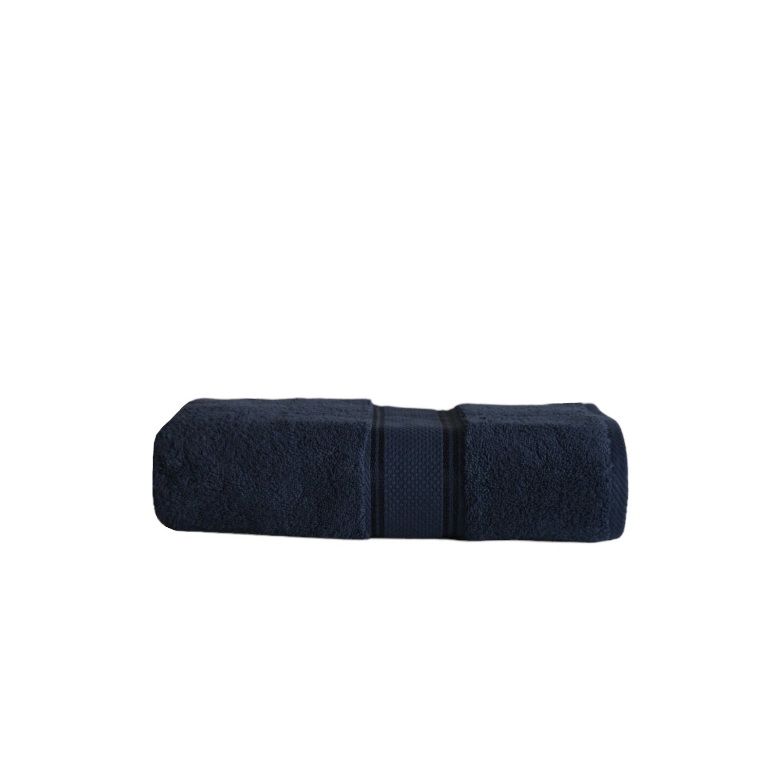 Turkish Cotton Towel Set in Deep Blue color